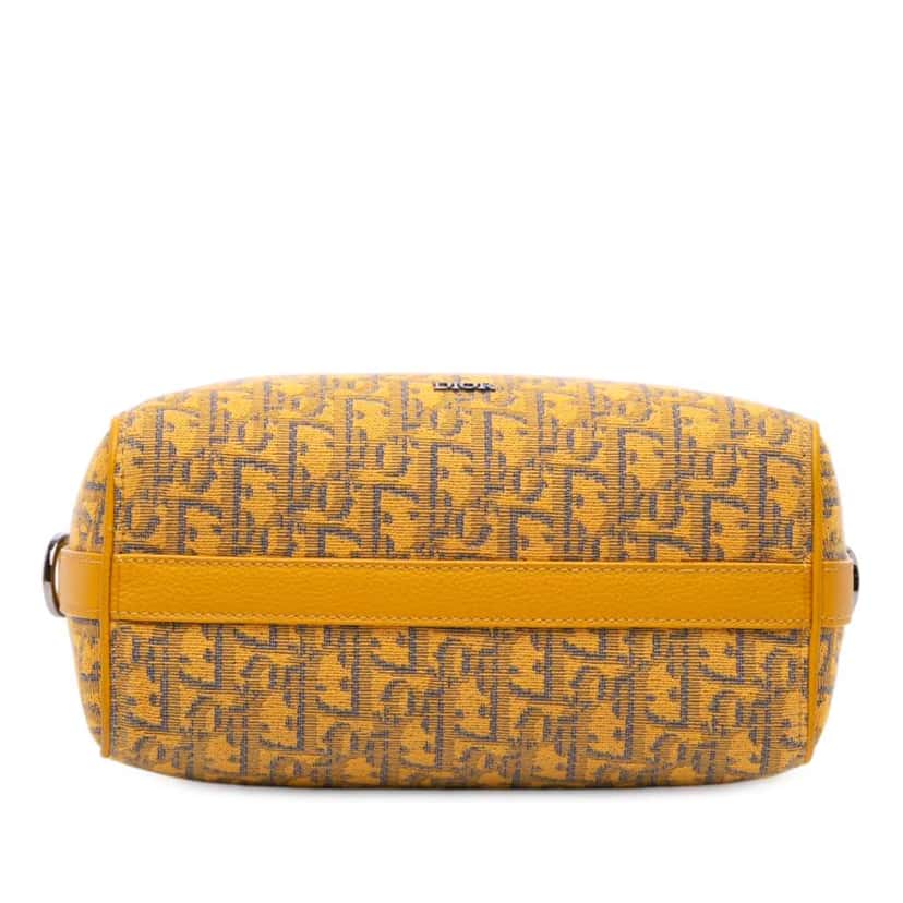 Dior Oblique Canvas Lingot 22 Bag Yellow Canvas Good condition - Inside View