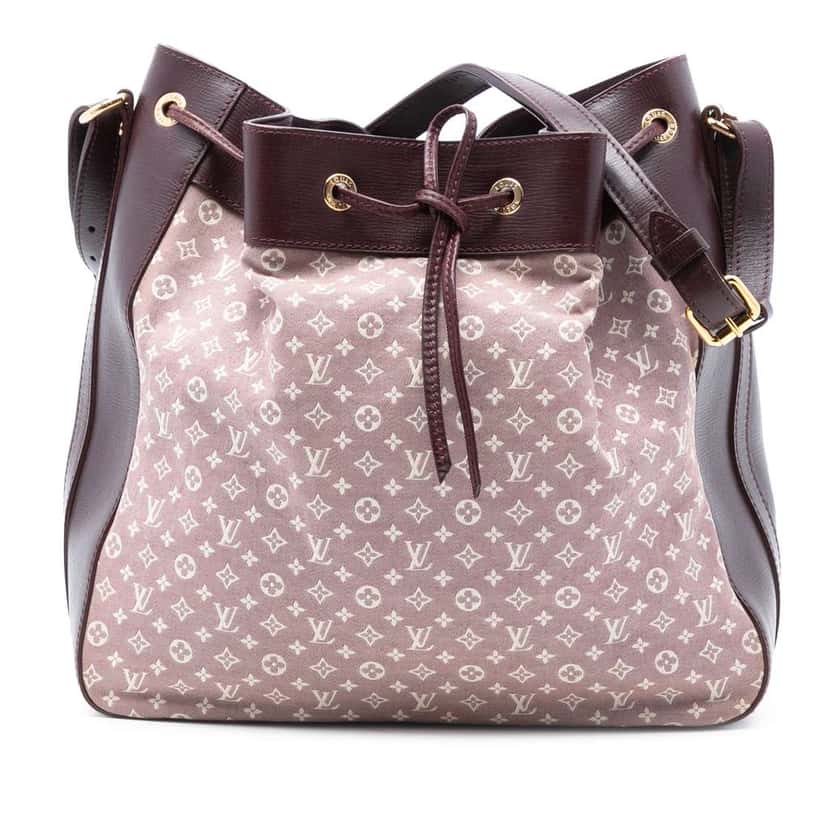 Louis Vuitton Monogram Mini Lin Idylle Noe Red Canvas Good condition - Front View
