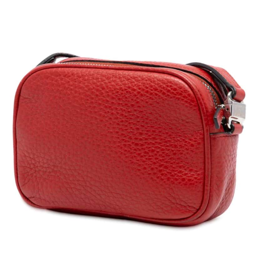 Gucci Kids Mini Leather Soho Disco Crossbody Red Leather Very good condition - Back View