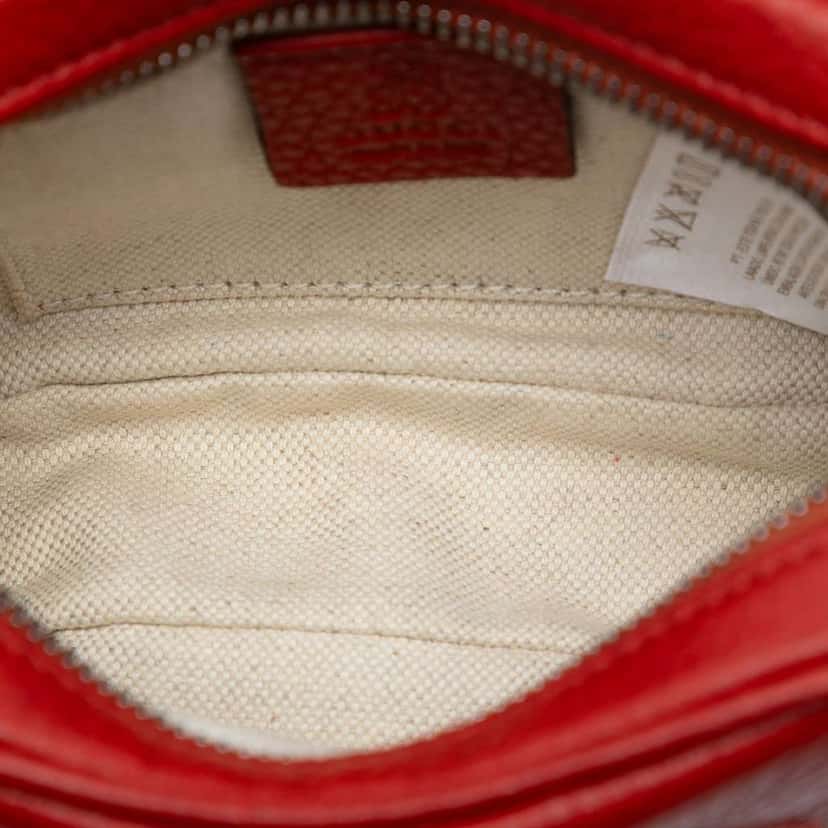 Gucci Kids Mini Leather Soho Disco Crossbody Red Leather Very good condition - Model View