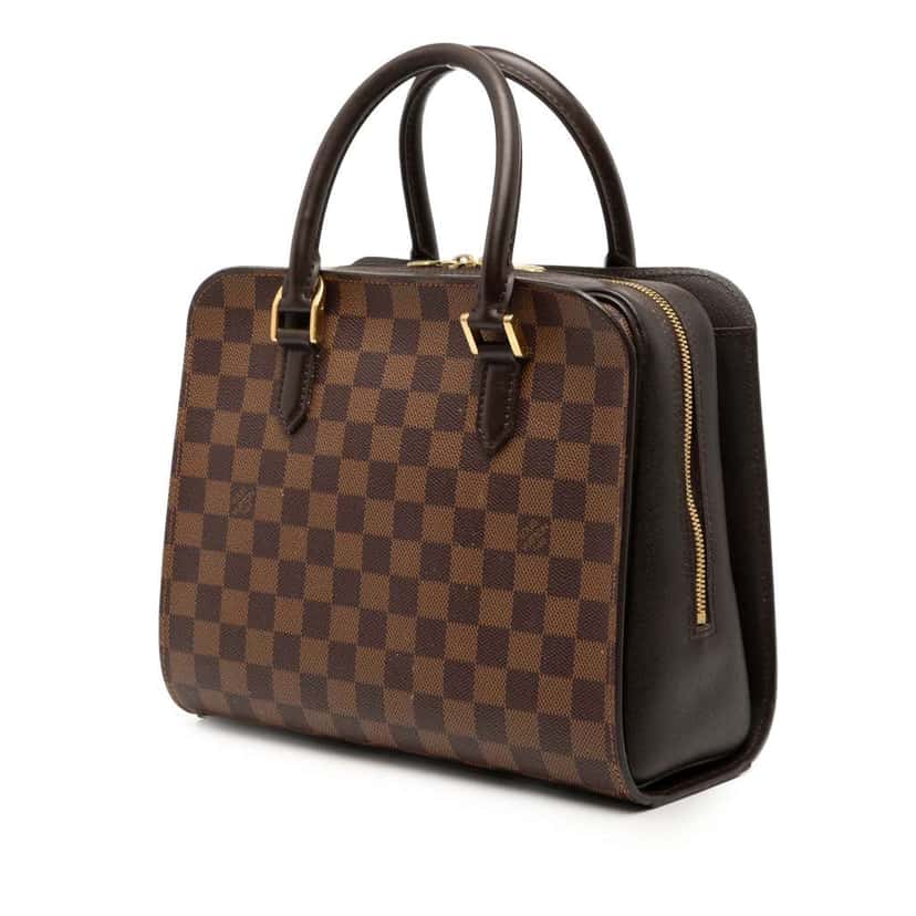 Louis Vuitton Damier Ebene Triana Brown Good condition - Back View