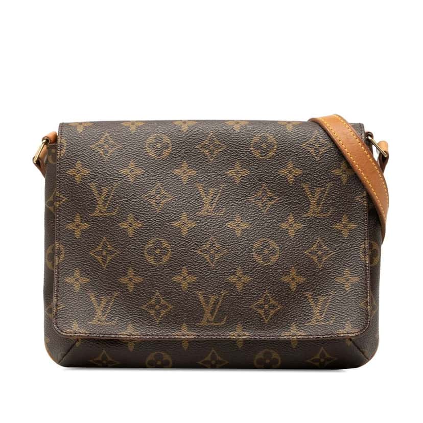 Louis Vuitton Monogram Musette Tango Short Strap Brown Very good condition - Front View