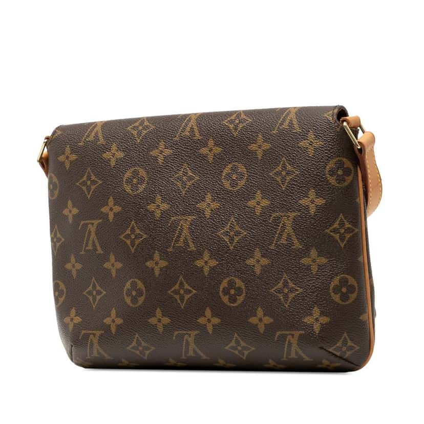 Louis Vuitton Monogram Musette Tango Short Strap Brown Very good condition - Back View