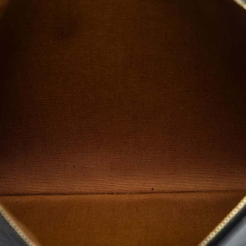 Celine Small Triomphe Coated Canvas Clutch Brown Canvas Good condition - Model View