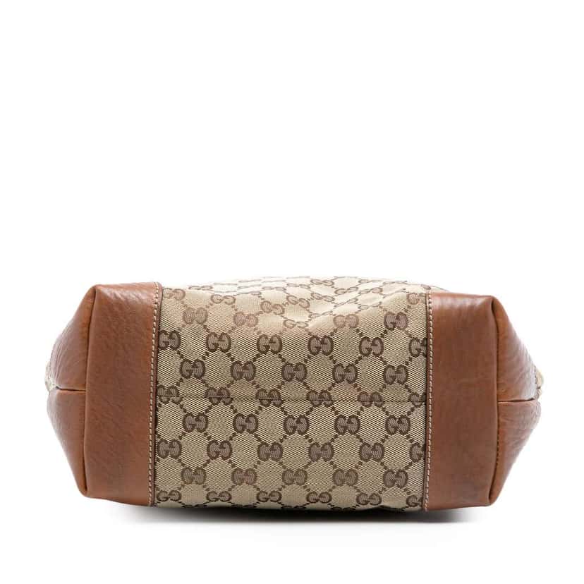 Gucci Medium GG Canvas GG Charm Tote Brown Canvas Very good condition - Inside View