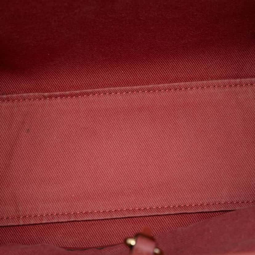Burberry Small Haymarket Check Canvas Canterbury Tote Brown Canvas Very good condition - Model View