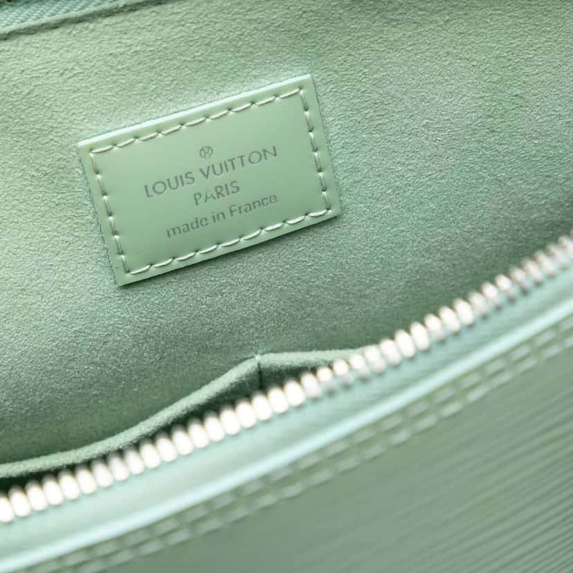 Louis Vuitton Epi Alma PM Green Leather Very good condition - Box View