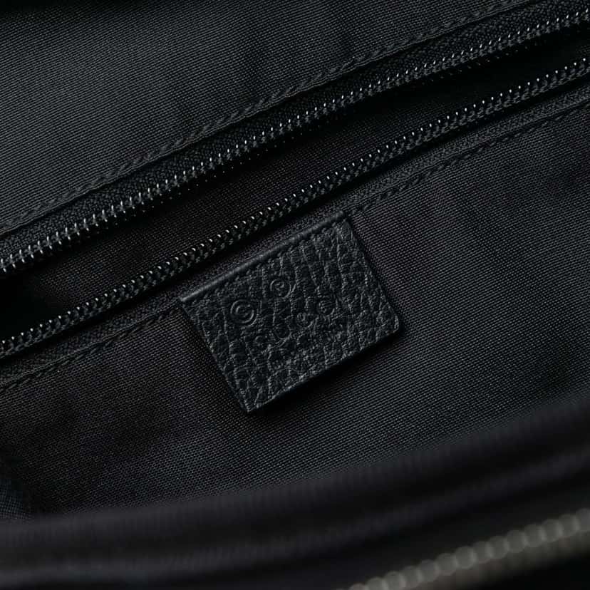 Gucci XL GG Canvas Backpack Black Canvas Good condition - Box View