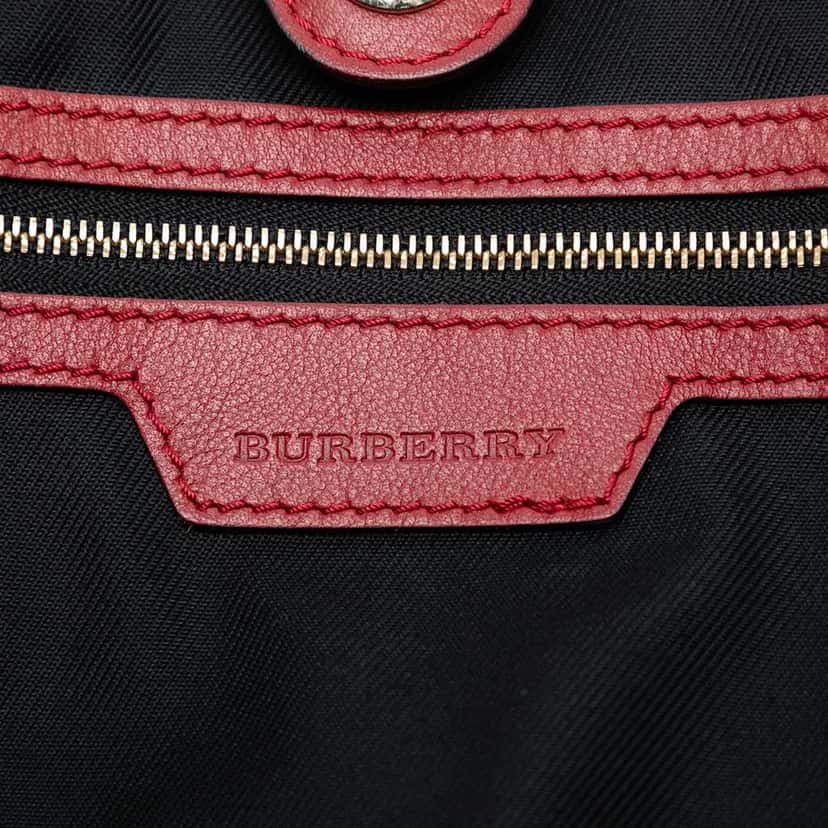 Burberry Small Haymarket Check Canvas and Leather Canterbury Tote Brown Canvas Very good condition - Box View