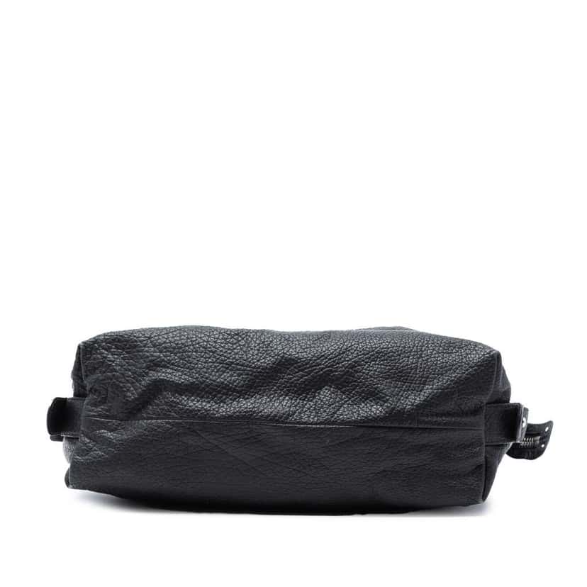 Gucci Large Leather Bamboo Bar Tote Black Leather Very good condition - Inside View