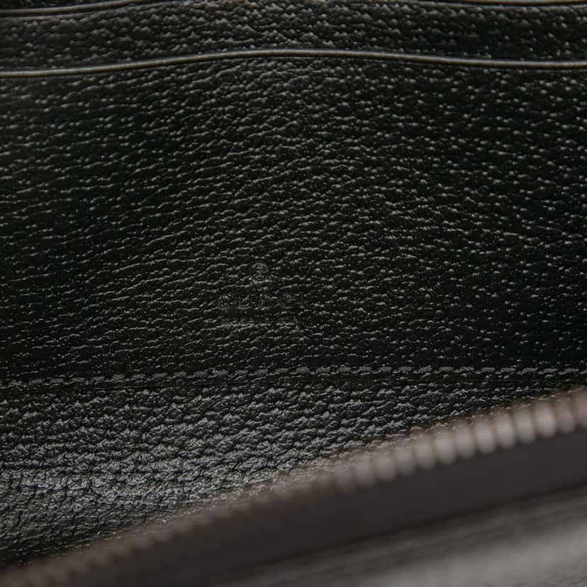 Gucci GG Marmont Leather Double Belt Bag Black Leather Good condition - Box View
