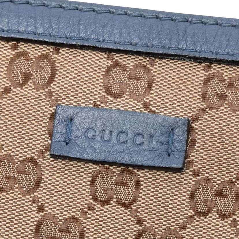 Gucci GG Canvas Convertible Tote Brown Canvas Good condition - Box View