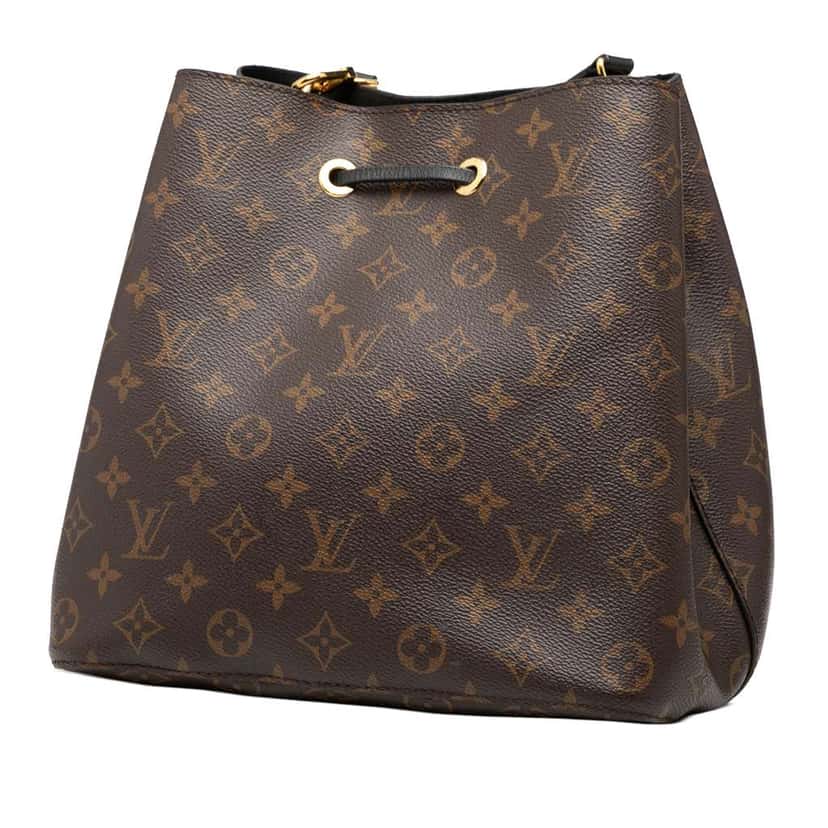 Louis Vuitton Monogram Neonoe MM Brown Good condition - Back View