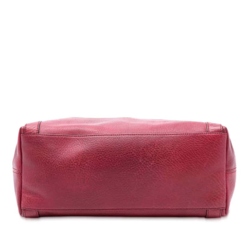 Gucci Medium Leather Miss GG Satchel Red Leather Very good condition - Inside View