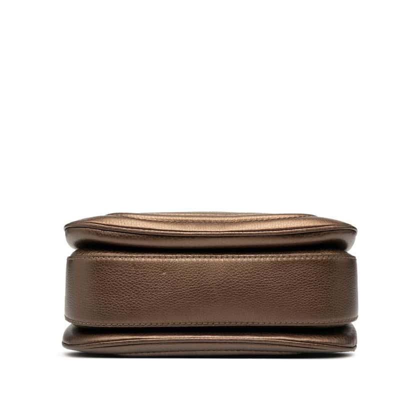 Gucci Medium Leather New Bamboo Satchel Brown Leather Very good condition - Inside View