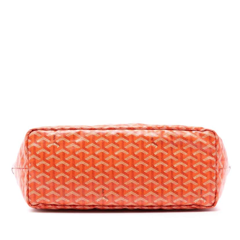 Goyard Goyardine Saint Louis PM Orange Canvas Very good condition - Inside View