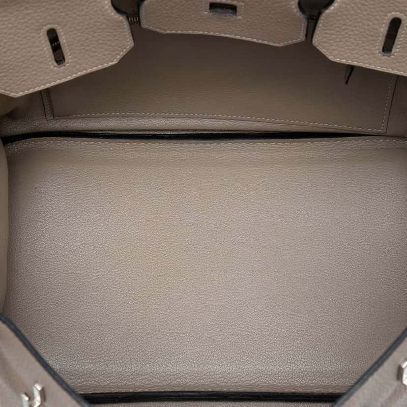 Hermès Togo Birkin Retourne 35 Brown Leather Fair condition - Model View