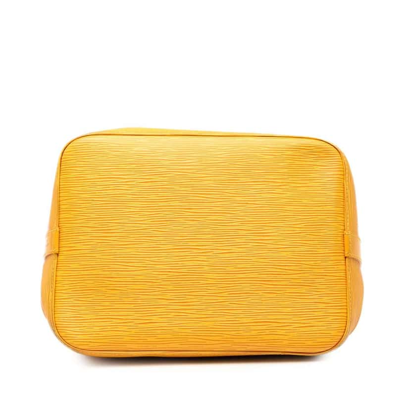 Louis Vuitton Epi Petit Noe Yellow Leather Good condition - Inside View