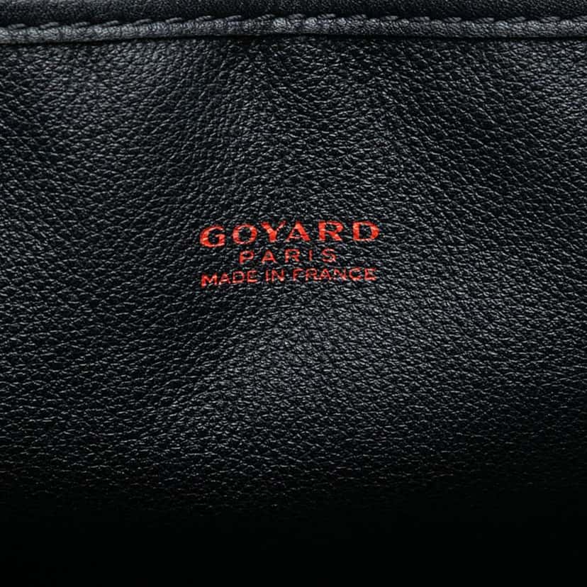 Goyard Goyardine Reversible Anjou PM Black Canvas Very good condition - Box View