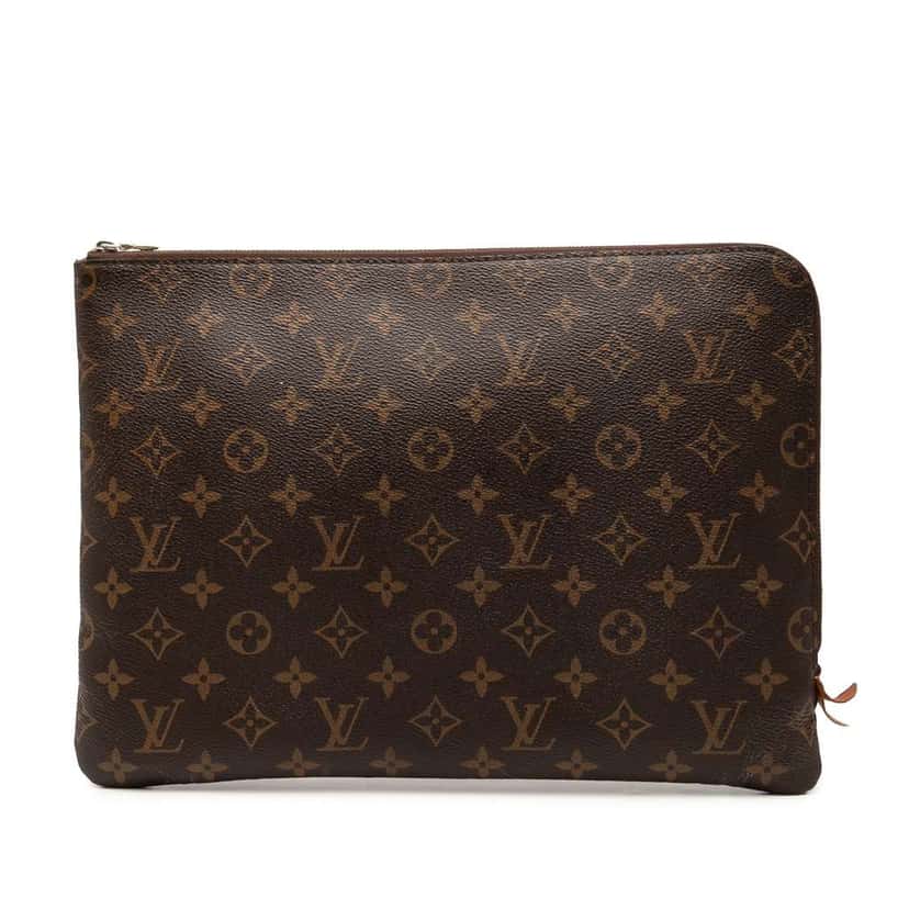 Louis Vuitton Monogram Etui Voyage MM Brown Good condition - Front View