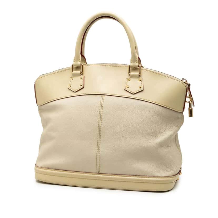 Louis Vuitton Suhali Lockit MM Brown Leather Very good condition - Back View