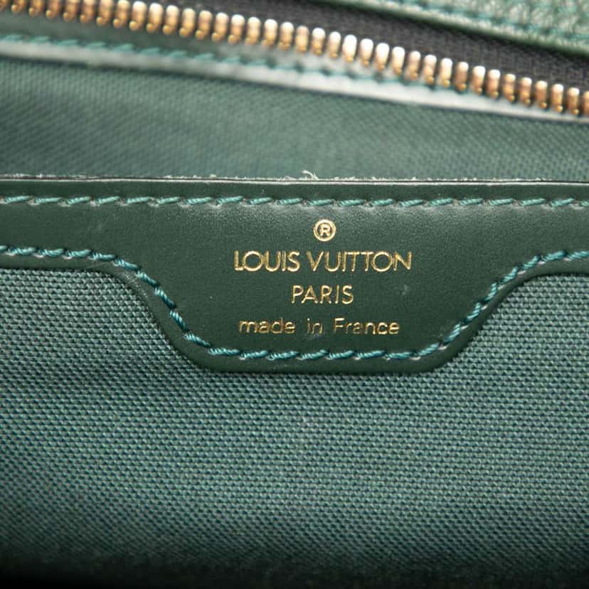 Louis Vuitton Taiga Reporter PM Green Leather Good condition - Box View