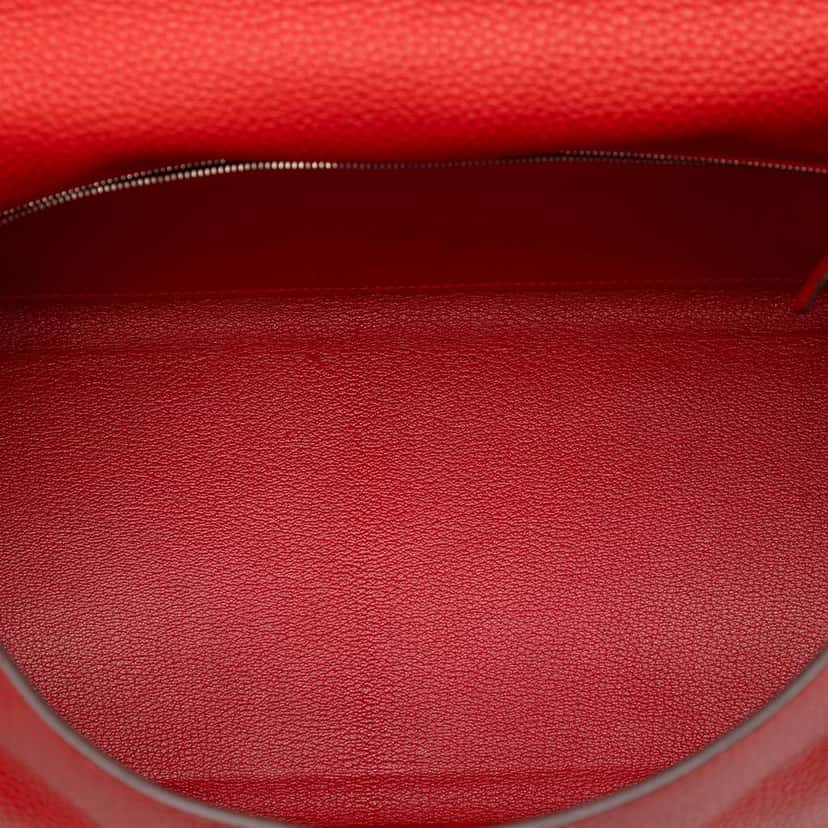 Hermès Togo Kelly II Retourne 35 Red Leather Good condition - Model View