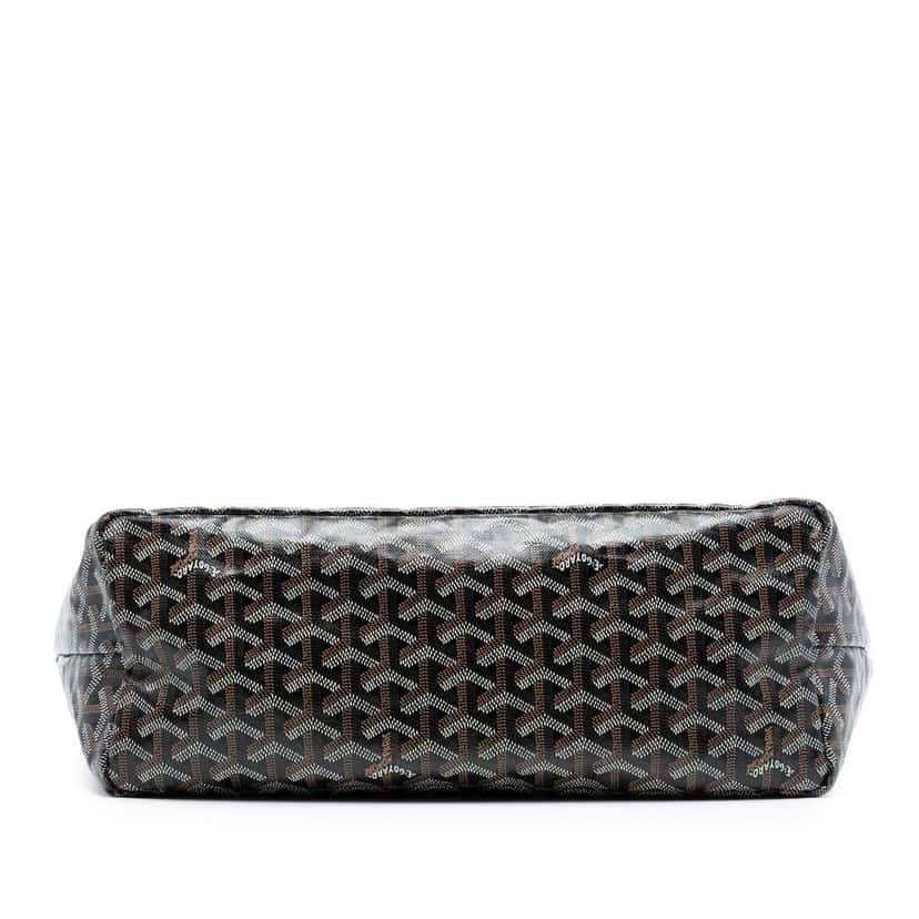 Goyard Goyardine Saint Louis PM Black Canvas Good condition - Inside View