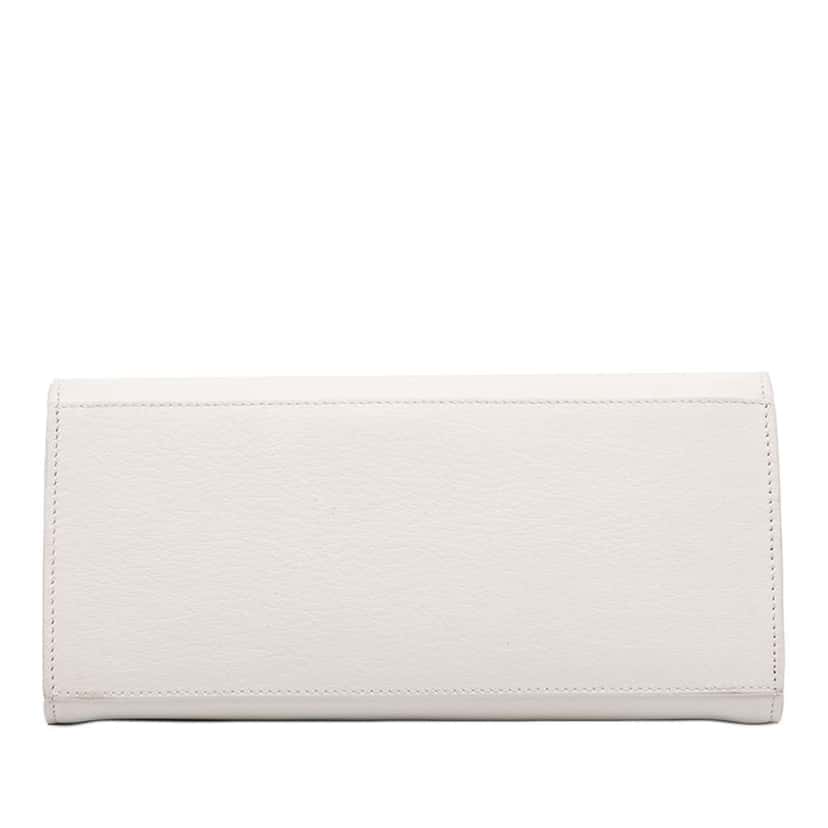 Salvatore Ferragamo Calfskin Hug Satchel XS White Leather Good condition - Inside View