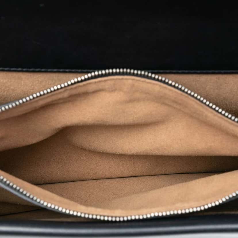 Gucci Medium GG Supreme Arabesque Dionysus Shoulder Bag Black Canvas Good condition - Model View