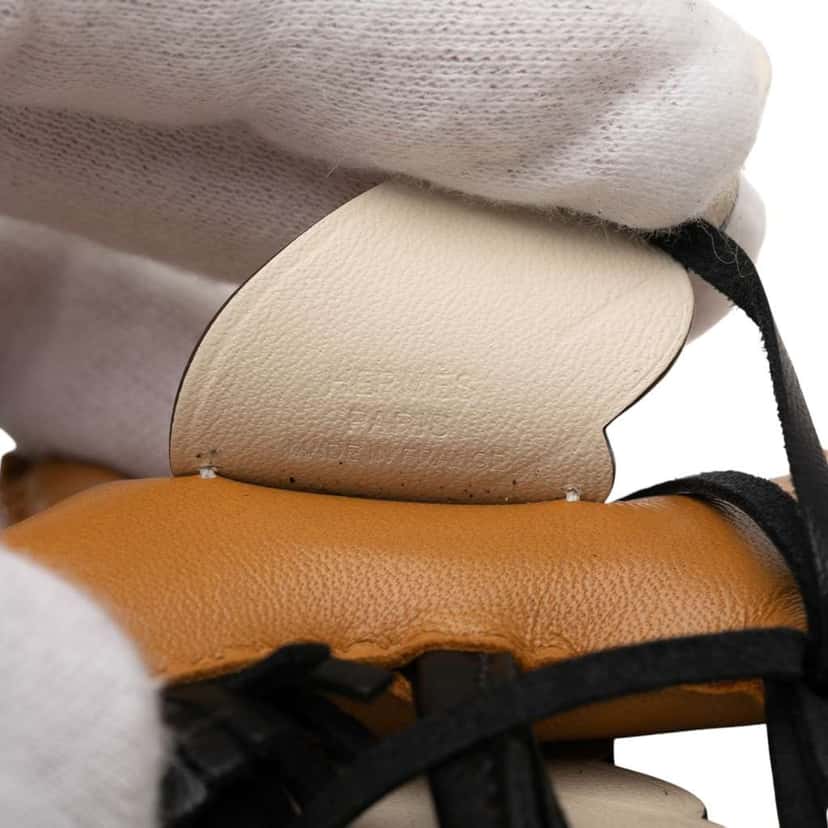 Hermès Milo Lambskin and Swift Grigri Rodeo Pegase Bag Charm PM Brown Leather Good condition - Box View