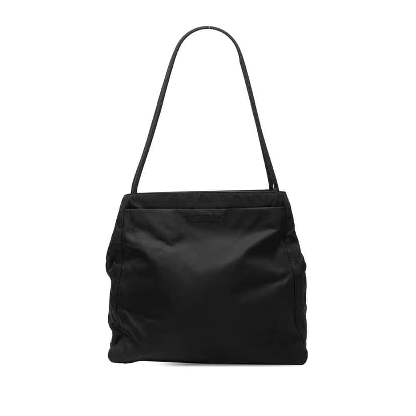 Prada Tessuto Shoulder Bag Black Good condition - Front View