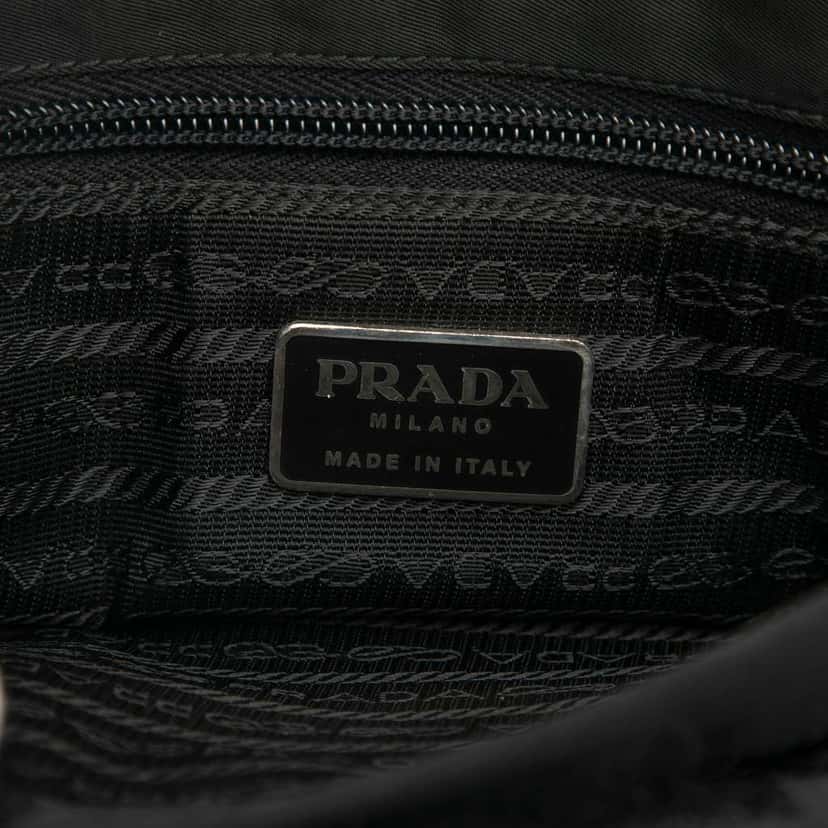 Prada Tessuto Shoulder Bag Black Good condition - Box View