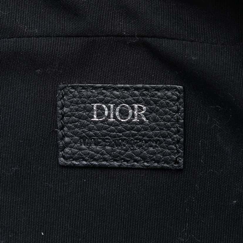 Dior Oblique Canvas Safari Crossbody Blue Canvas Good condition - Box View