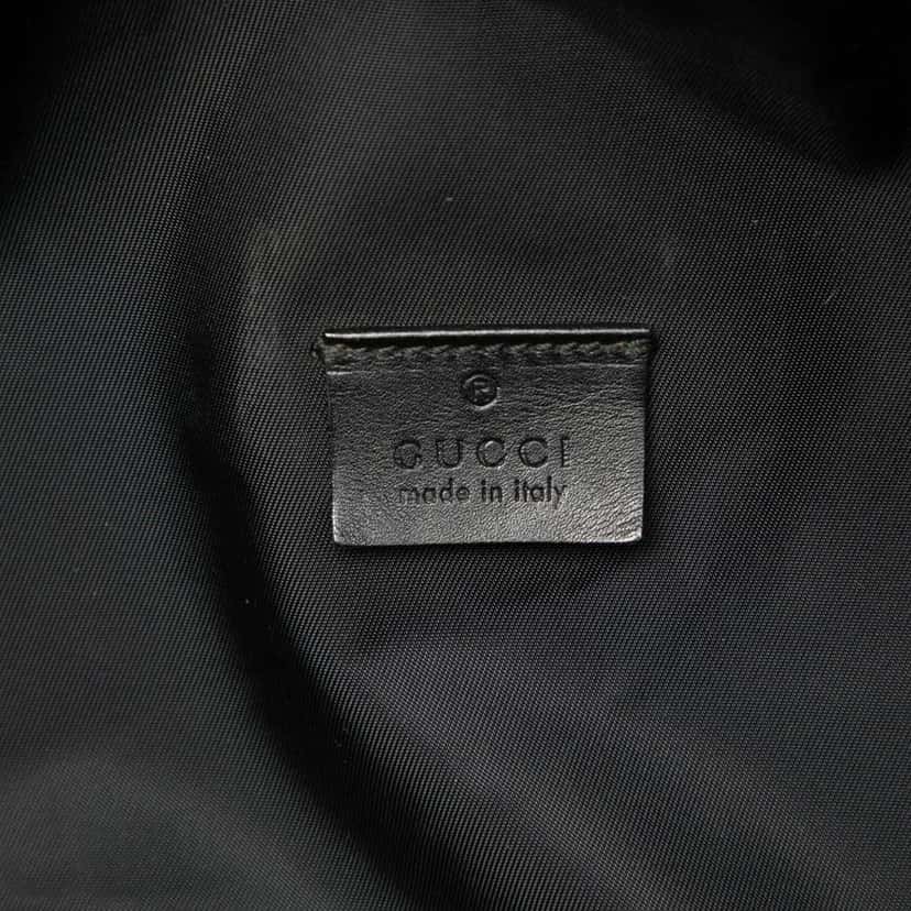 Gucci Nylon Belt Bag Black Very good condition - Box View