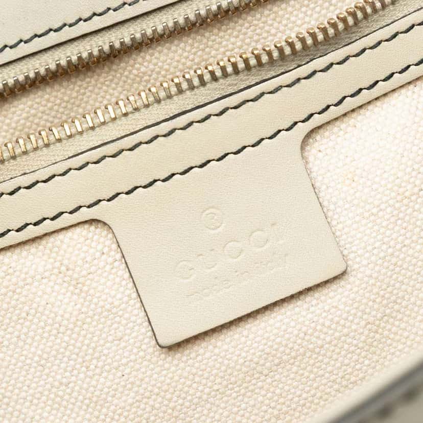 Gucci Large GG Canvas Emily Shoulder Bag Brown Canvas Very good condition - Box View