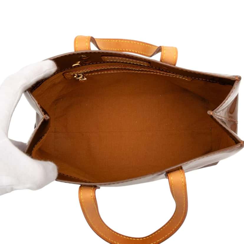 Louis Vuitton Monogram Vernis Reade PM Brown Leather Good condition - Model View