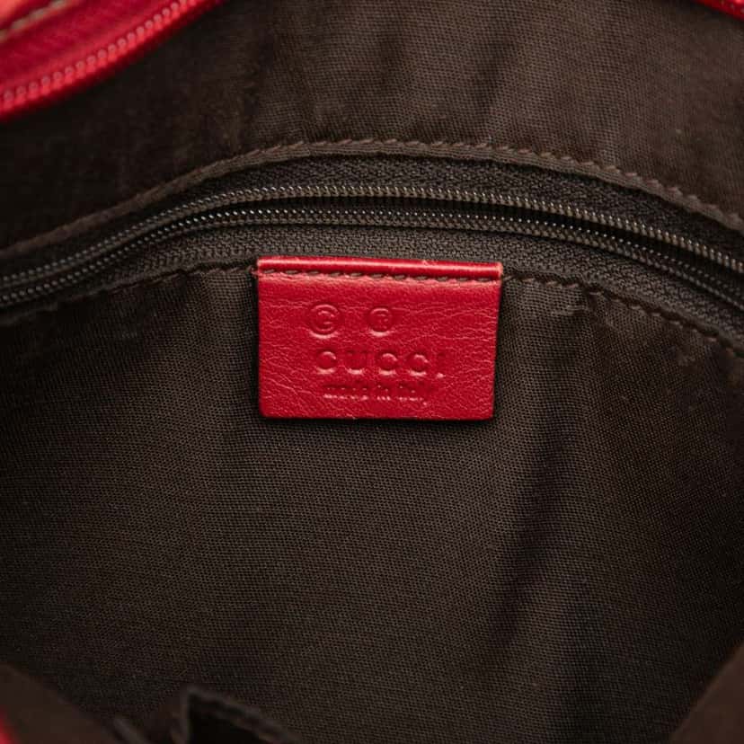 Gucci GG Canvas Crossbody Red Canvas Very good condition - Box View