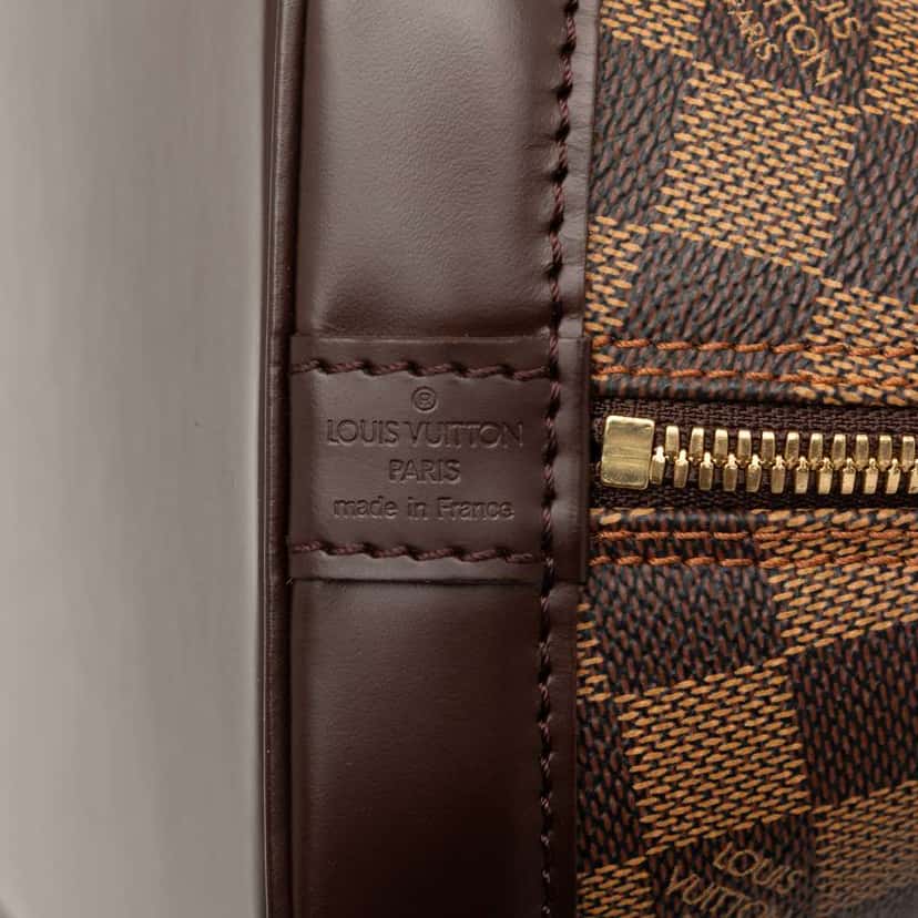 Louis Vuitton Damier Ebene Alma PM Brown Good condition - Box View