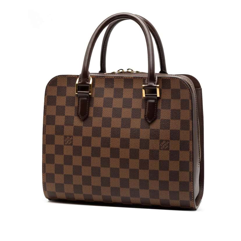 Louis Vuitton Damier Ebene Triana Brown Good condition - Back View