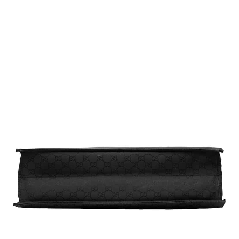 Gucci GG Nylon Executive Business Bag Black Good condition - Inside View
