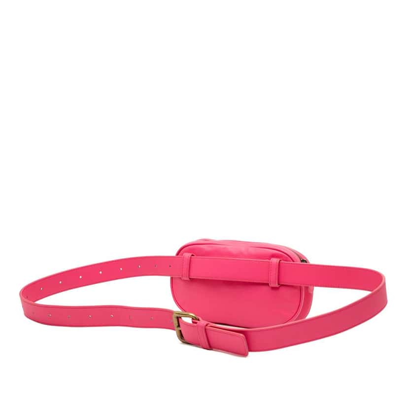 Bottega Veneta Nappa Intrecciato Belt Bag Pink Leather Very good condition - Back View