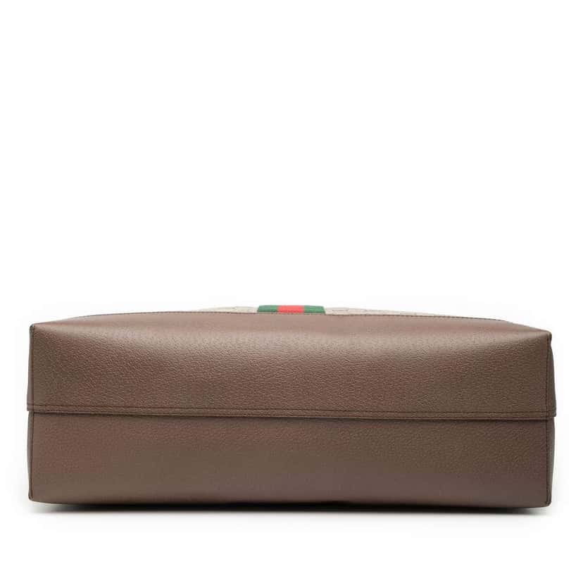 Gucci GG Supreme Ophidia Tote Brown Canvas Good condition - Inside View