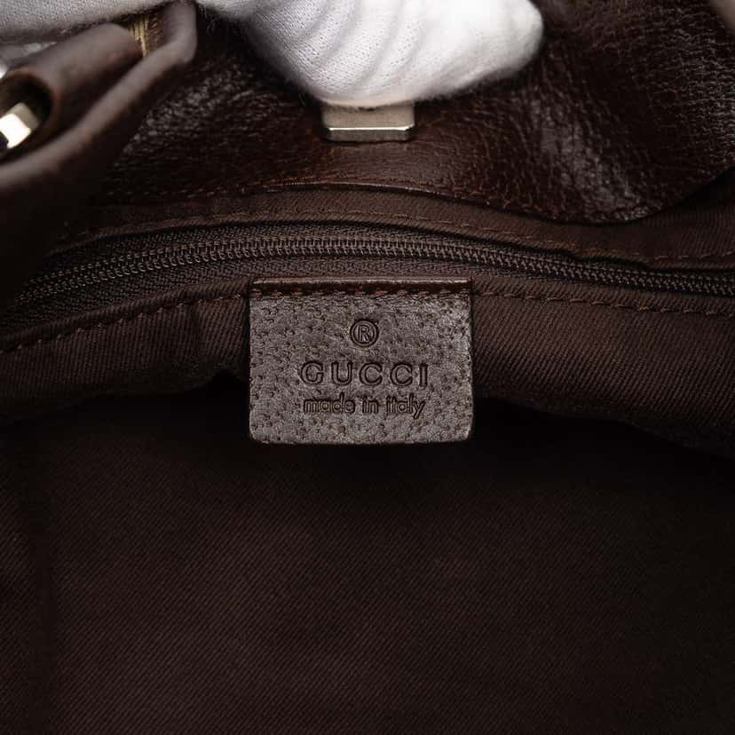 Gucci GG Canvas Tote Brown Canvas Good condition - Box View