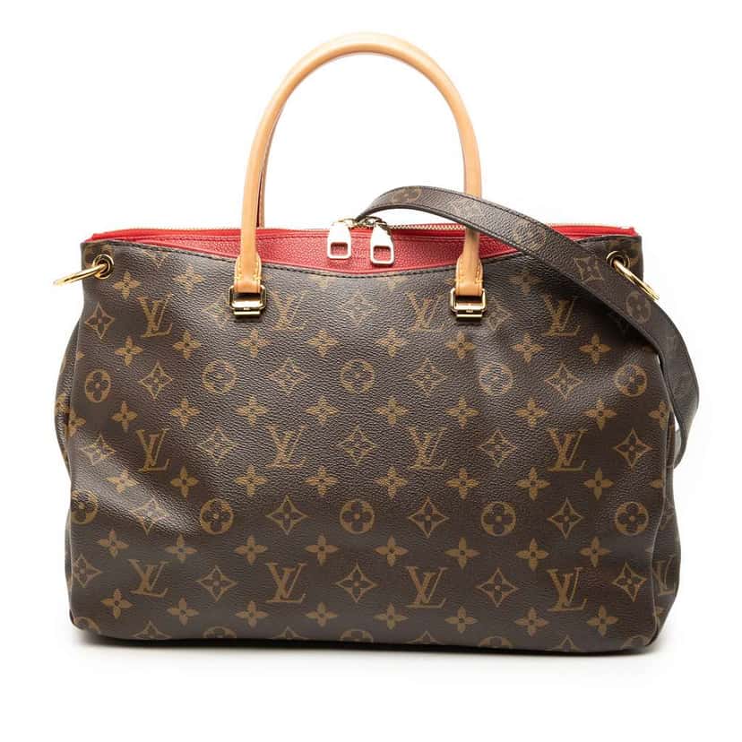 Louis Vuitton Monogram Pallas MM Brown Good condition - Front View