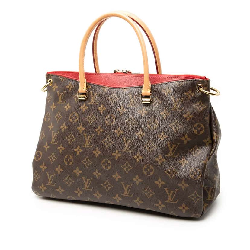 Louis Vuitton Monogram Pallas MM Brown Good condition - Back View
