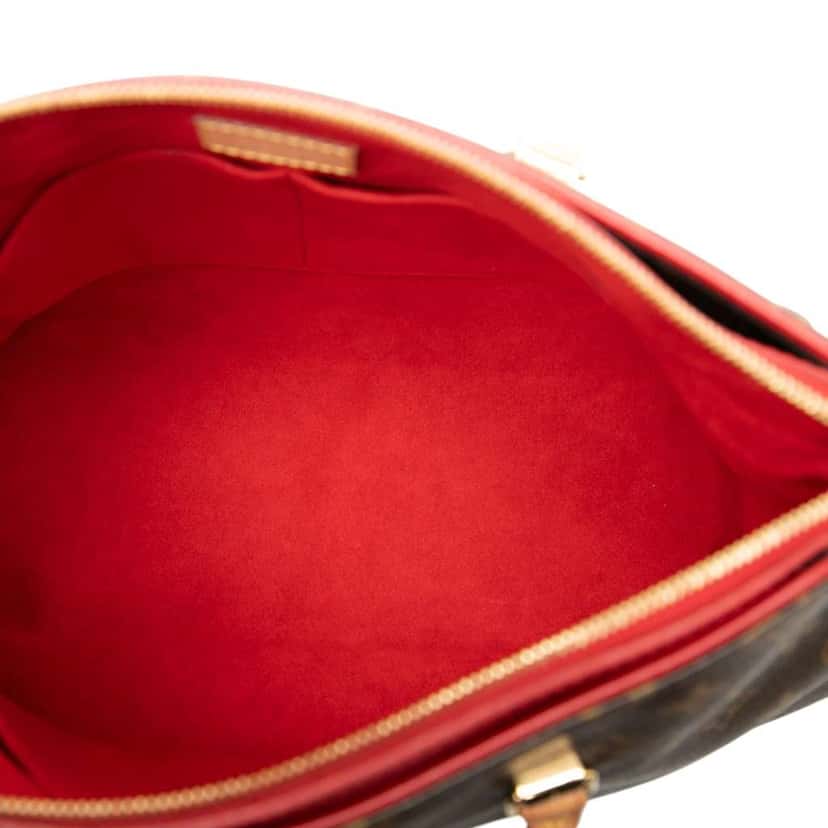 Louis Vuitton Monogram Pallas MM Brown Good condition - Model View