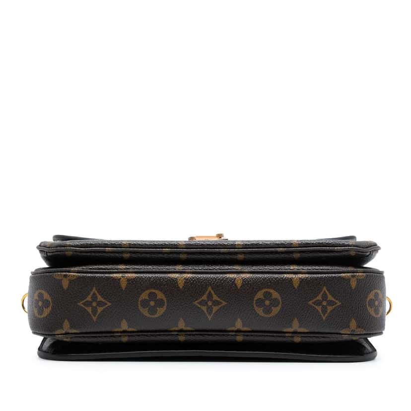 Louis Vuitton Monogram Pochette Metis Brown Good condition - Inside View