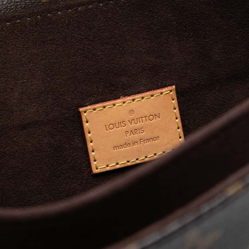 Louis Vuitton Monogram Pochette Metis Brown Good condition - Box View