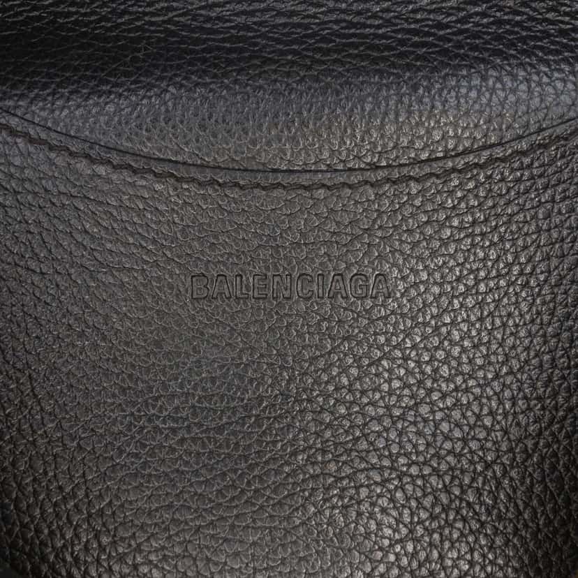 Balenciaga Small Grained Calfskin Motocross Neo Classic City Satchel Black Leather Good condition - Box View